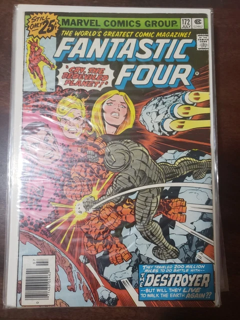 Fantastic Four 172 (1976) - Kirby cover - High/Average Grade