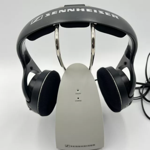 SENNHEISER HDR120 WIRELESS Headphones with TR120 II Charger Base