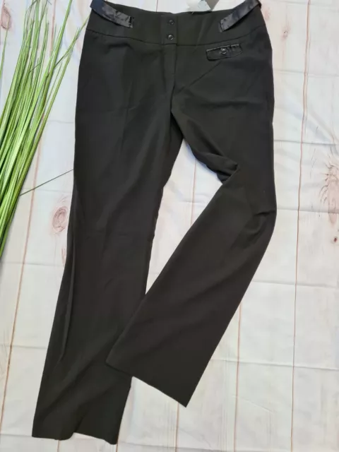 Zero Hose Stoffhose Chino-Hose Damen Schwarz Gr.38 u. 42 (060) NEU