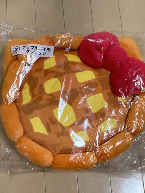 Cojín en forma de pastel de manzana Sanrio Hello Kitty 50 aniversario ganador de la lotería Kuji