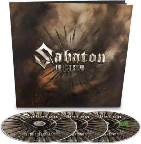 Sabaton The Last Stand (CD) Limited  Album with DVD