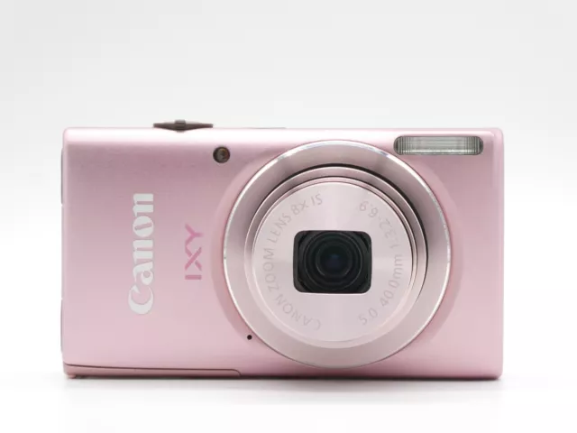 READ [NEAR MINT] Canon IXY 90F PowerShot ELPH 115 IS IXUS 132 Pink 16.0MP JAPAN