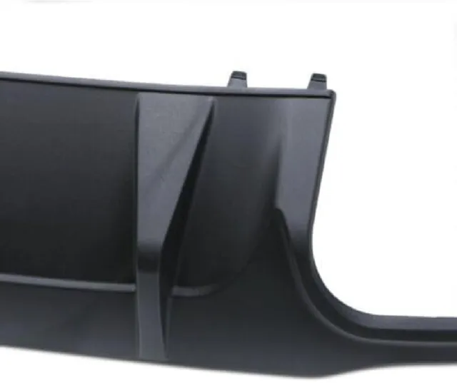 C63 Amg Style Rear Diffuser Splitter Valance For Mercedes Benz C Class W204 12+ 3