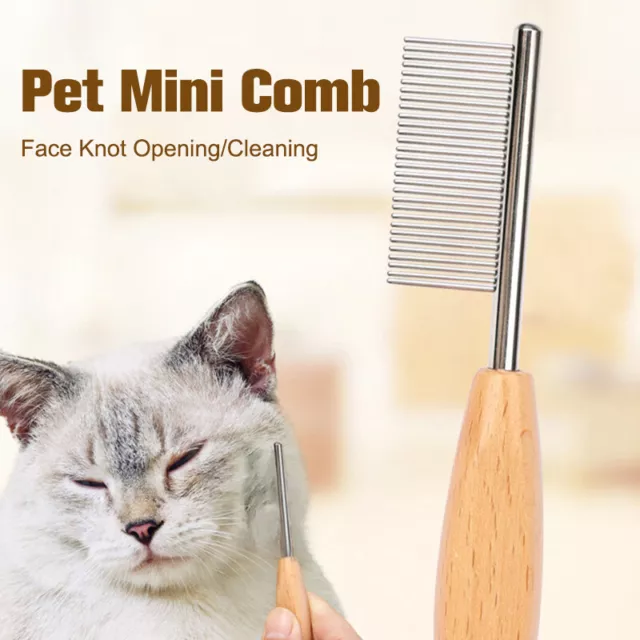 Pet Comb Dog Cat Mouth Hair Comb Comfortable Clean Cats Hairs Pet Bristle Comb