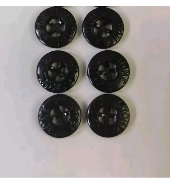 10 Bottoni Stone Island Neri Di Seconda Mano Per 22 EUR Su - Foto 9