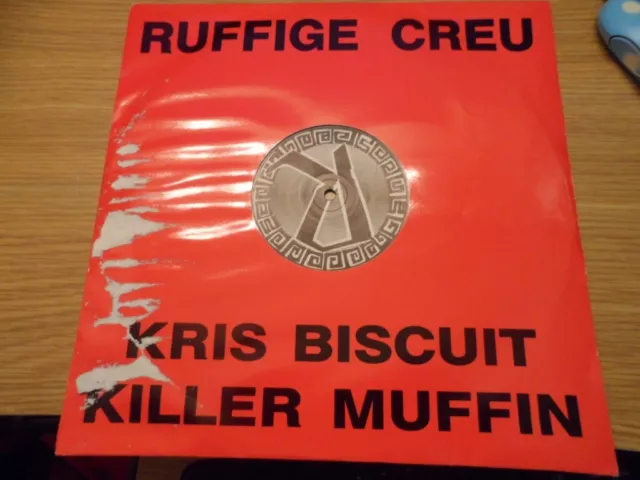 RUFIGE CRUE  - 12" Vinyl Record - Kris Biscuit / Killer Muffin - REINFORCED 1992