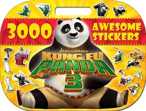Kung Fu Panda Megatastic: 3000 Awesome Stickers by Igloobooks Book The Cheap