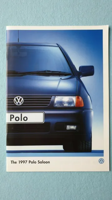 Volkswagen Polo Saloon L CL car brochure sales catalogue May 1996 MINT VW B