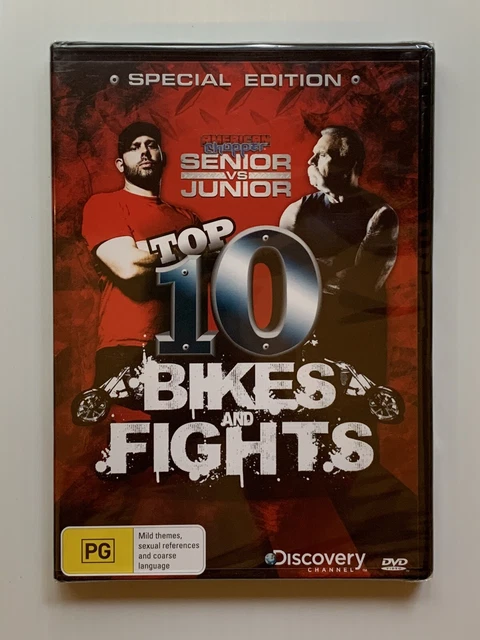American Chopper Senior Vs Junior  Top 10 Bikes And Fights (DVD, 2012)