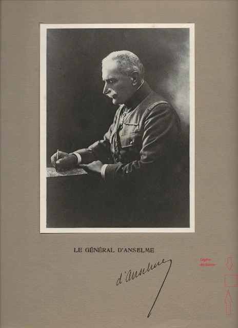 Ancienne Photo Militaire Portrait Général Lacapelle, Tirage Argentique France