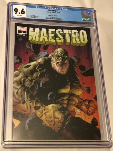 Maestro #1 ComicTom101 Edition Variant (Marvel Comics, 2020) CGC Graded 9.6
