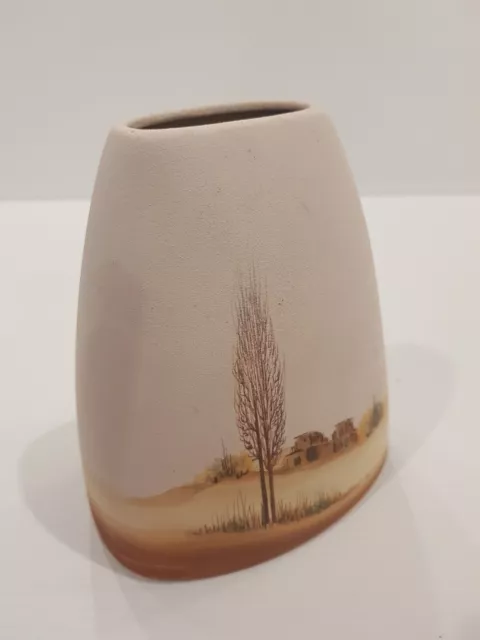 Australian Pottery Vintage Vase hand painted studio art