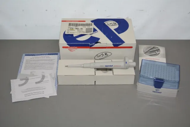 ^ Eppendorf Reference 0.5-10uL Pipet Pipette Autoclavable P/N: 022470051 #X572