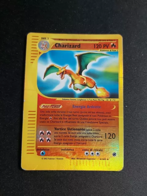 Charizard 6/165 Reverse Holo Expedition ITA Pokemon