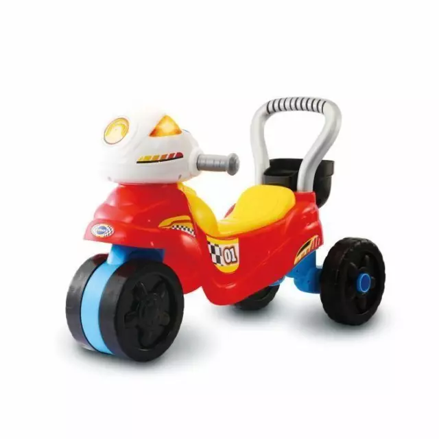 VTECH BABY - Trotteur Porteur Moto 3 en 1