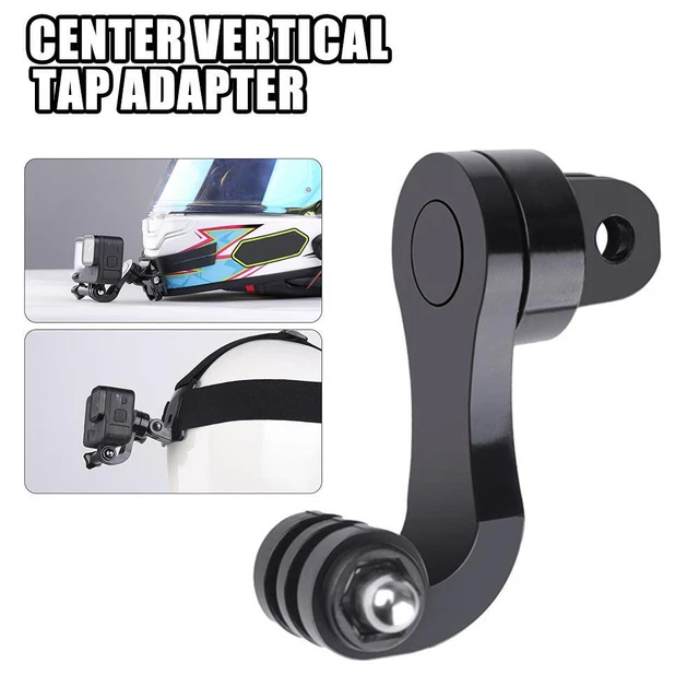 360° VERTICAL BRACKET Adapter Camera Motorcycle Helmet Chin Stand Mount