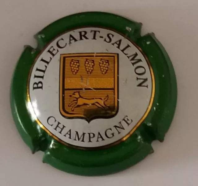 B46)  BILLECART SALMON une capsule de Champagne contour vert