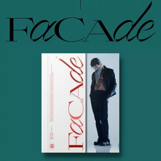 WONHO 3rd Mini Album [FACADE] Ver.02 CD+96p P.Book+P.Card+Bookmark+Folded Poster