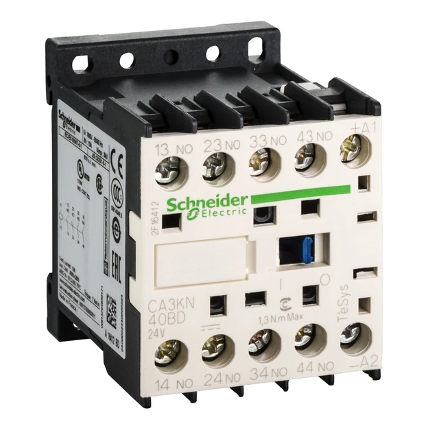 control relay - 2 NO + 2 NC - 690 V - 110 V DC standard coil.CA3KN22FD3