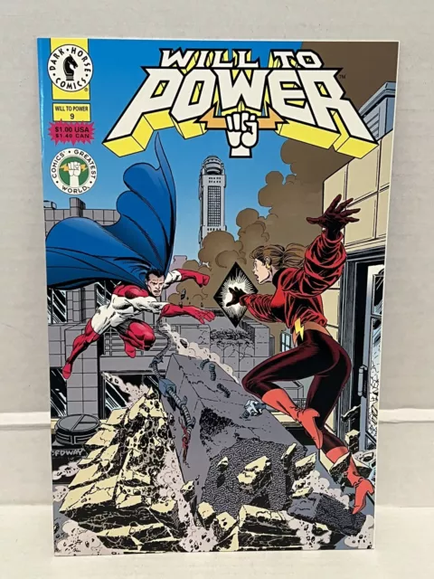 Dark Horse Comics Will To Power #9 Aug 1994 Comic