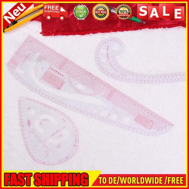 6pcs/Set DIY Multifunktions Quilting Naht nähen Patchwork Zeichnung Herrscher