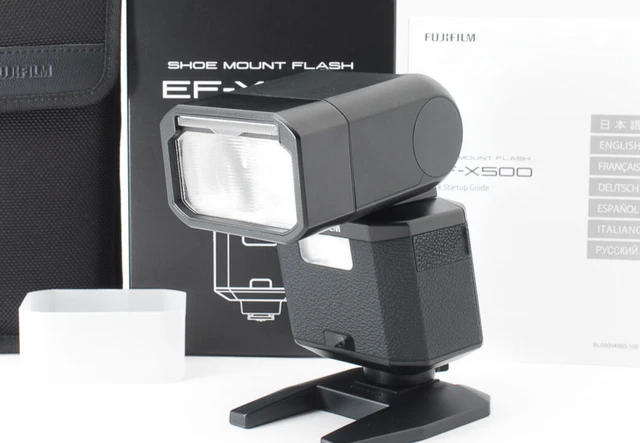 [MINT in BOX] Fuji Fujifilm EF-X500 TTL Flash w/Case From JAPAN