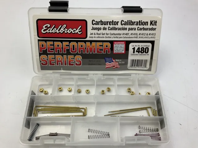 Edelbrock 1480 Performer Series Carburetor Calibration Kit