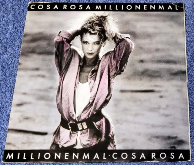 Cosa Rosa - Millionenmal + Morgenluft (Instrumental) auf Vinyl 7'' Single