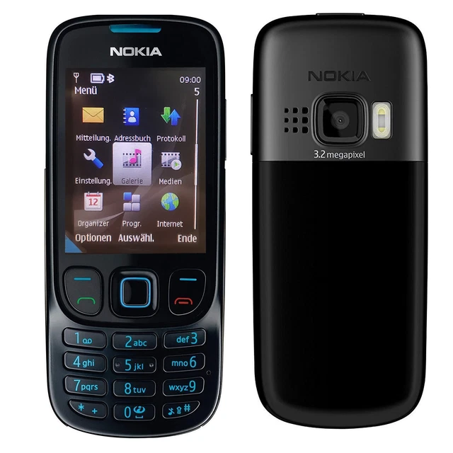 Nokia 6303i Classic Argento - Nuovo Vecchio Stock, Senza SIM-Lock, Candy Bar