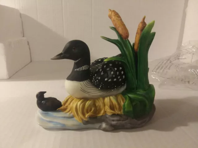 Classic Treasures Loons Figurine Porcelain Collectable