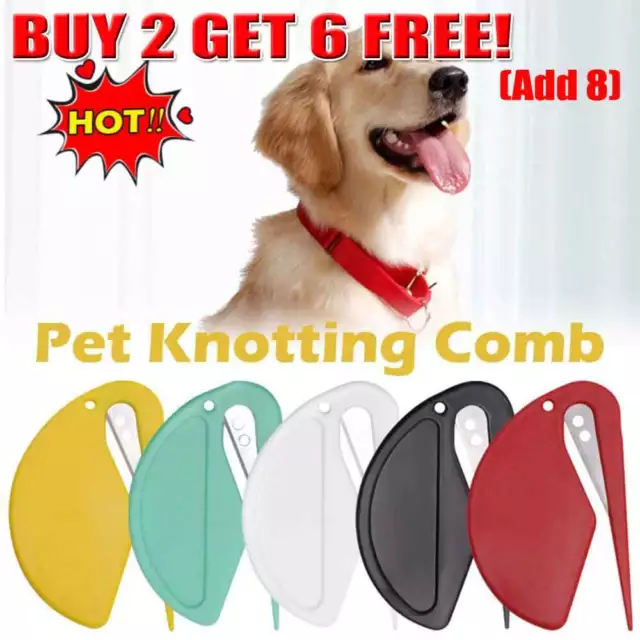 Supplies Open Knot Comb Pet Hair Remover Brush Dog Comb Cats Grooming Tools