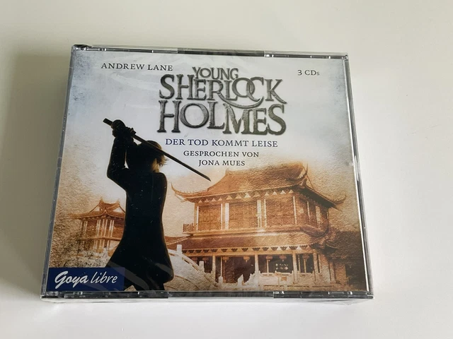 YOUNG SHERLOCK HOLMES - DER TOD KOMMT LEISE 3 CD’s ANDREW LANE *NEU + OGV*