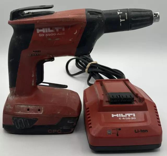 Hilti Power Tool SD 4500-A22 BATTERY & CHARGER