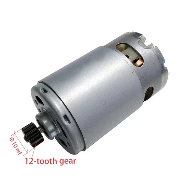 Características estables del motor 1 pieza 10 mm diámetro de engranaje 18 V material metálico