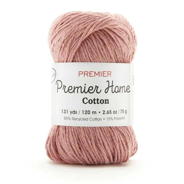 6 Pack Premier Home Cotton Yarn-Rose 38-38