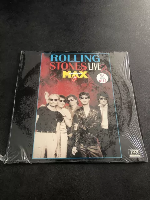 Laserdisc Ntsc - The Rolling Stones Concert Live At The Max 1994 Music