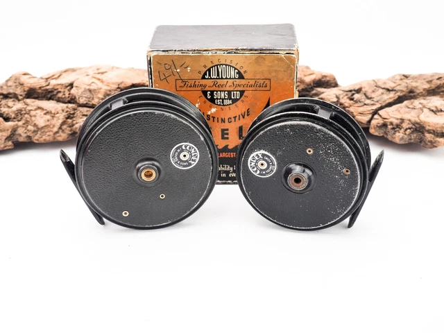 Vintage J. W. Young CONDEX 3.5 Fly Fishing Reel - In Original Box