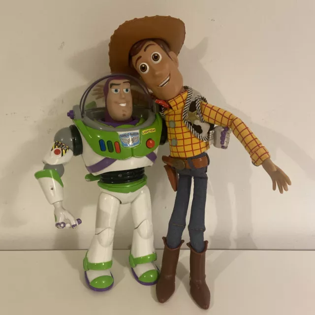 TOY STORY - Talking Sheriff Woody & Buzz Lightyear.