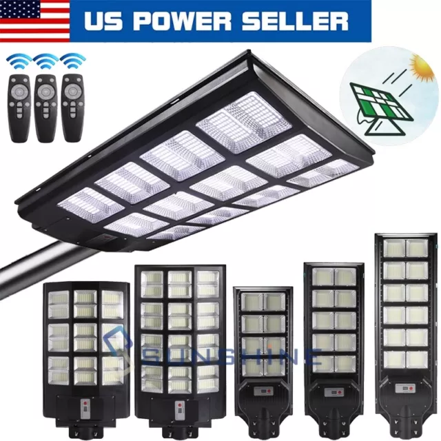 999990000000LM Solar Powered Commercial Street Light Outdoor IP67 LED Road Lamp