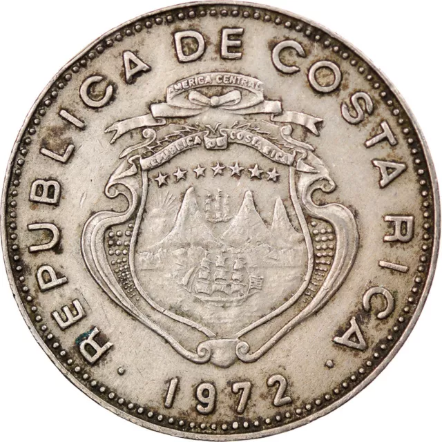 [#918307] Coin, Costa Rica, Colon, 1972, EF, Copper-nickel, KM:186.3