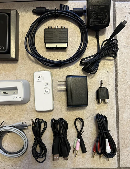 OPEN BOX OTICON ConnectLine Streamer Pro With TV 2.0 Box BUNDLE Tested ...