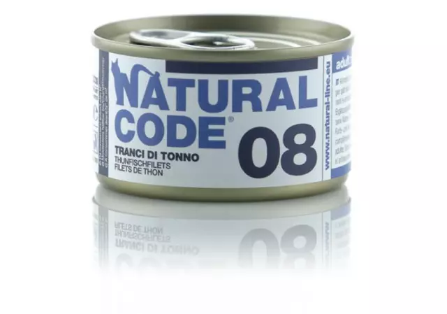 Natural Code 08 Tranci Di Tonno. 85Gr