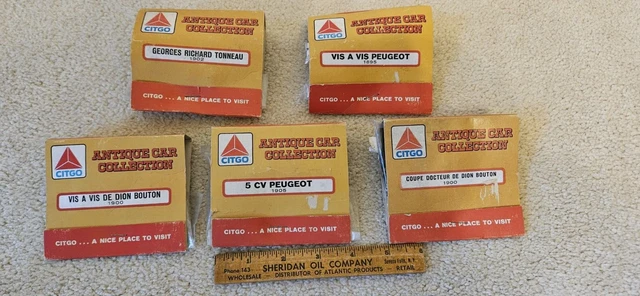 1960’S CITGO GAS STATION GIVE-AWAY/PREMIUN ANTIQUE CAR COLLECTION KIT