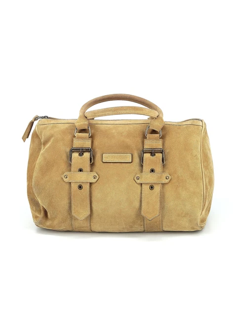 Kate Moss for Longchamp Women Brown Leather Satchel One Size