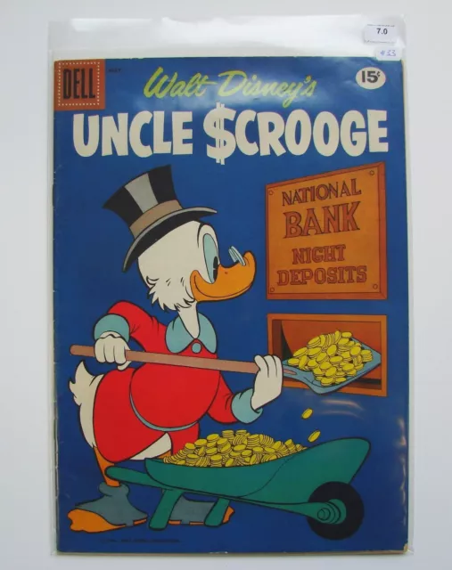 US - Uncle Scrooge (Dell) # 33 Graded 7.0