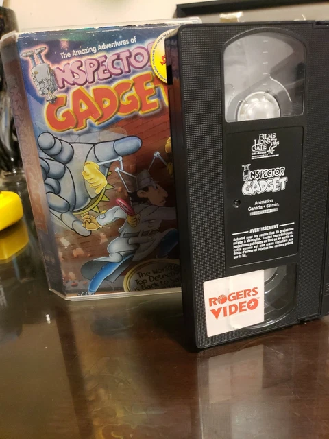 THE AMAZING ADVENTURES of inspector gadget 1986 *Rogers rental case