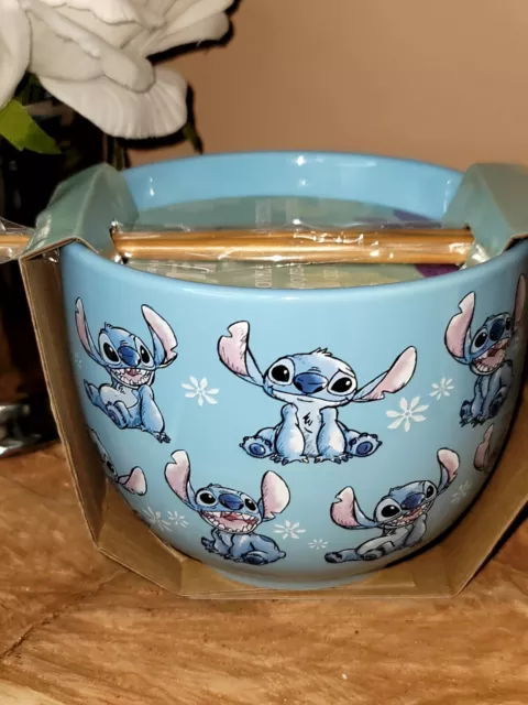 Disney Lilo & Stitch, Stitch All Over Ceramic Pasta Dinner Bowl