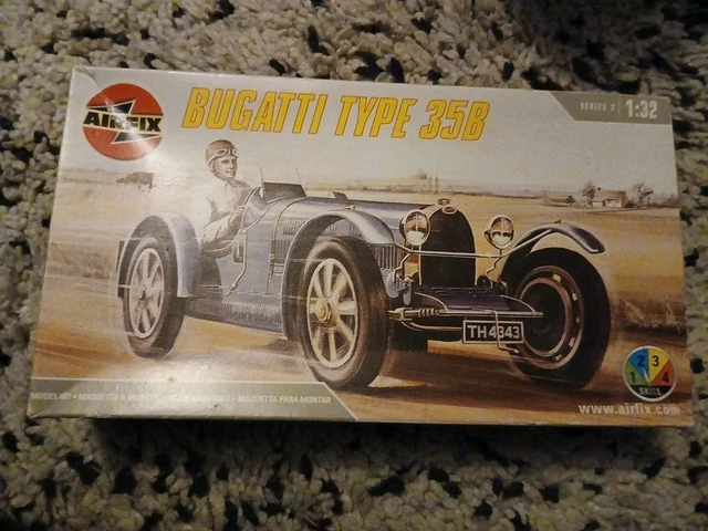Fastest Bugatti Model AIRFIX BUGATTI 35B Classic Pre War Racing Car 1 32 Model Kit ...