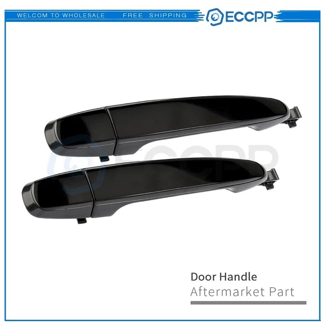 2x Rear Left & Right Side Exterior Door Handles Fits Toyota Sienna 2004-2010