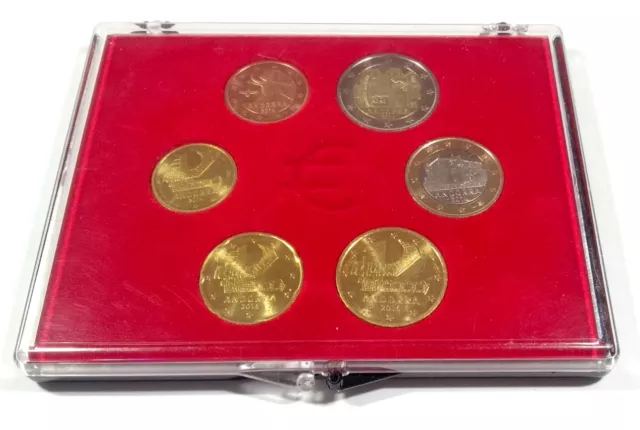 Coffret EURO 2014 ANDORRE / ANDORRA -5  10 20 50 cents 1 2 euro